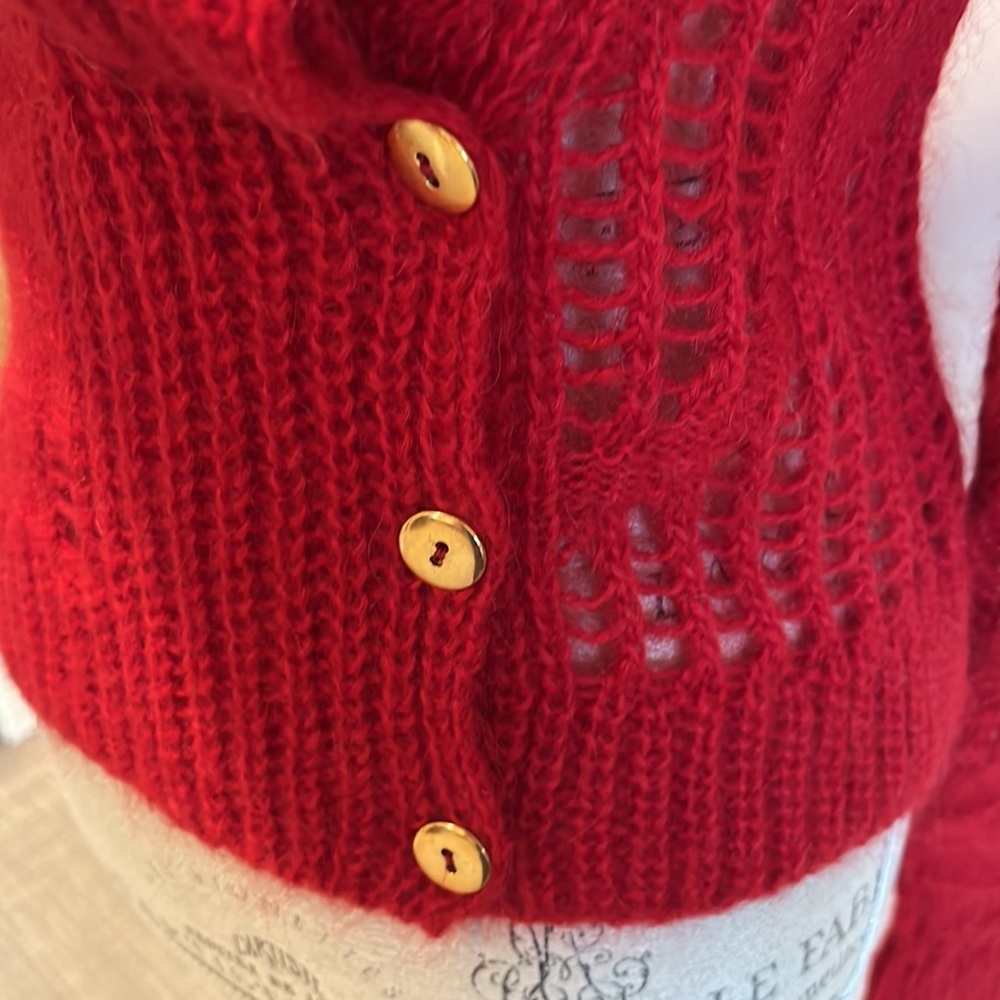 Fuzzi mohair cardigan New with tags - Picture 2 of 6